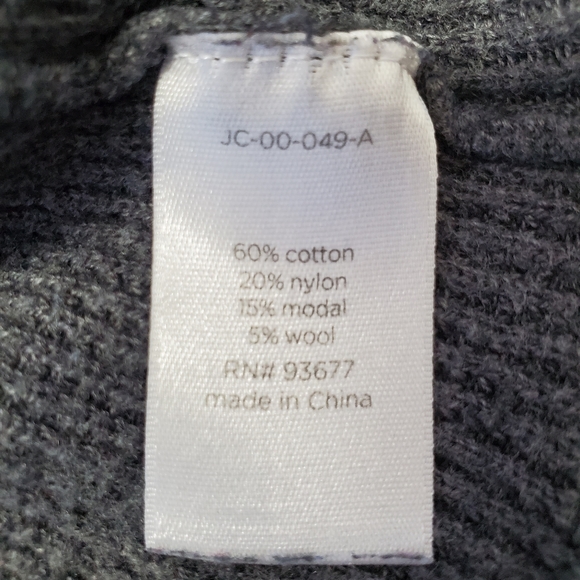 jcp SWEATER  WOOL BLEND LONG SLEEVES - Picture 9 of 11